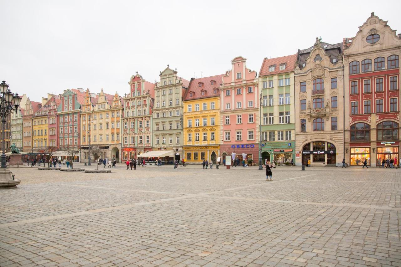 Monjan Flat - Square Market Rynek Wrocław Buitenkant foto