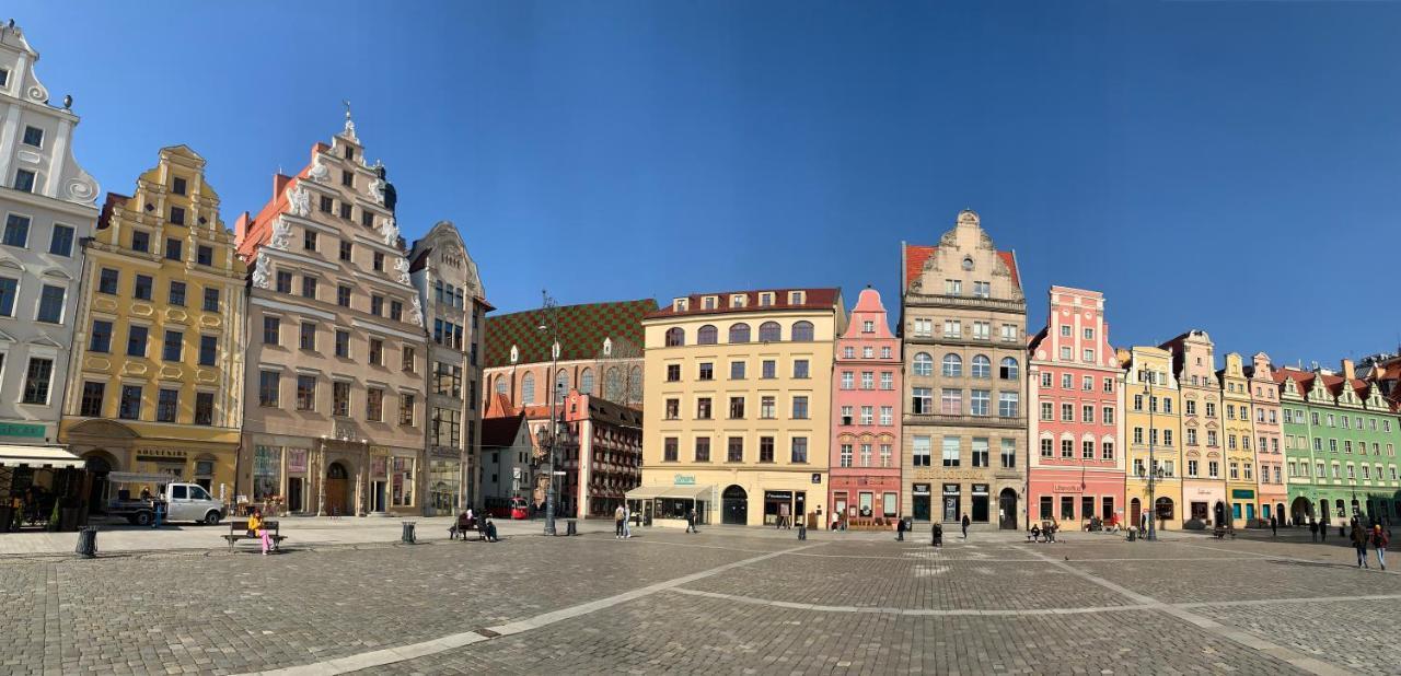 Monjan Flat - Square Market Rynek Wrocław Buitenkant foto